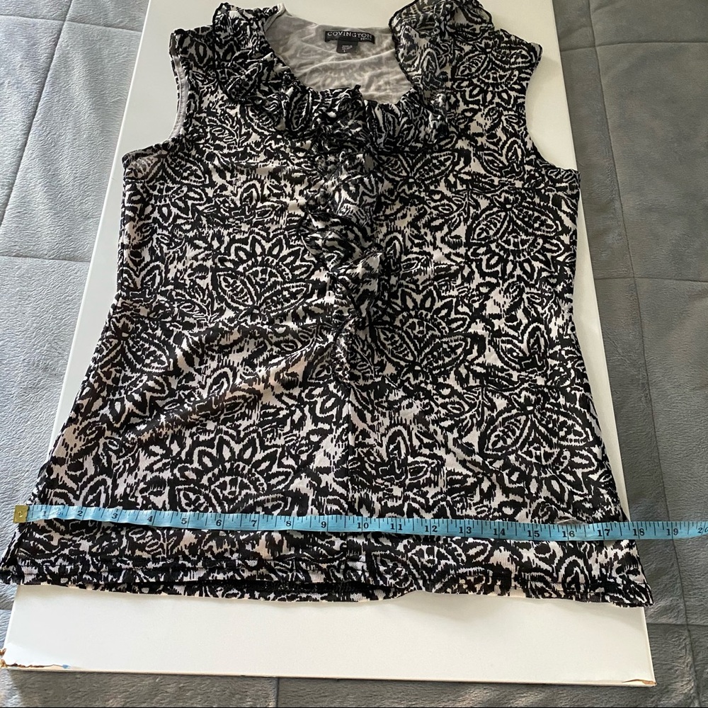 Covington Petite Ruffle Top - Picture 6 of 11